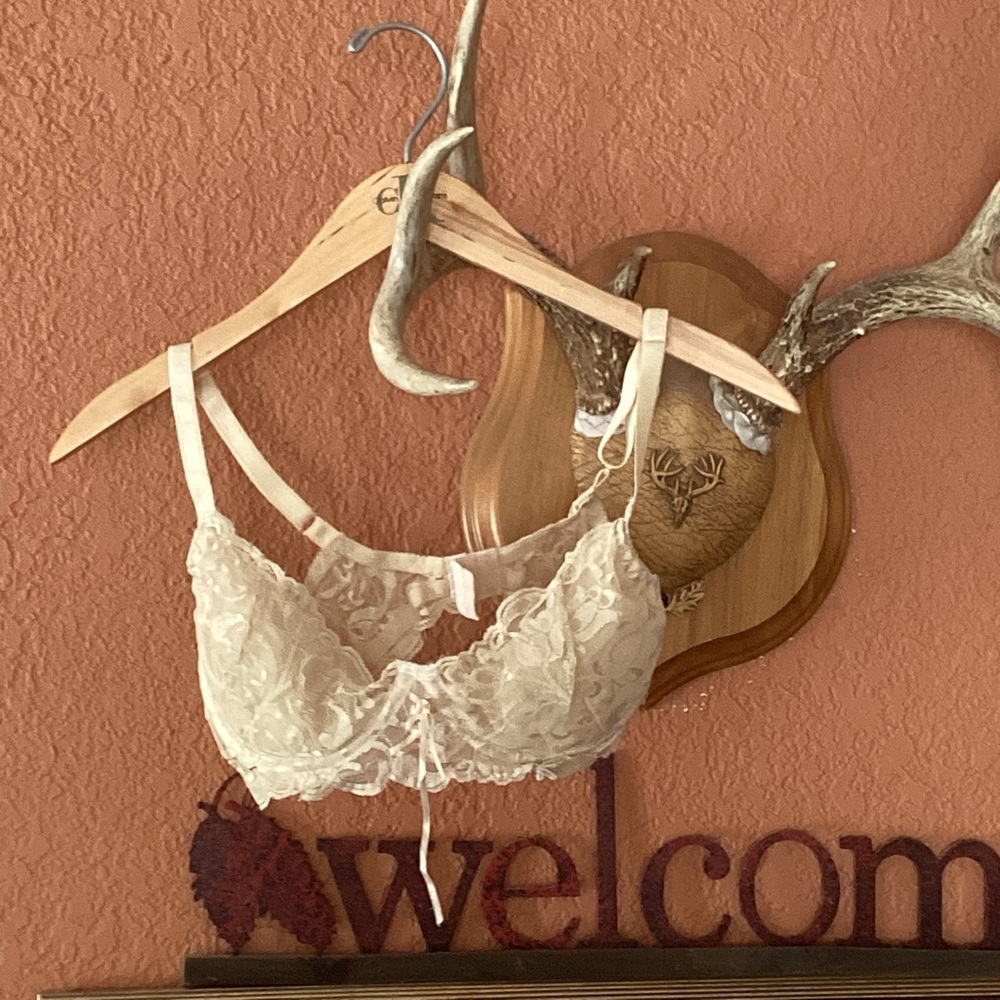 ⚜️ Tryst Kafe Aulait LACE Balconette Underwire Bra 36B